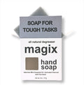 Magix Tough Task Bar Soap with Fine Sand / Japanese Mint Essential Oil / Activated Charcoal